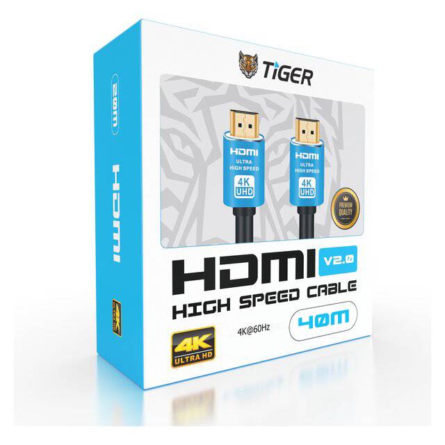 Tiger : HDMI Cable 2.0 (40m)