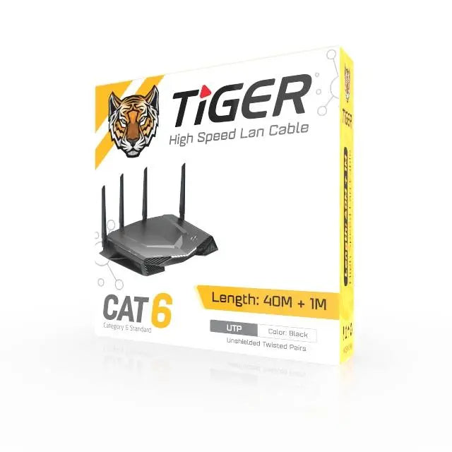 Tiger 40m CAT6-UTP LAN Cable  المتحدة للألكترونيات