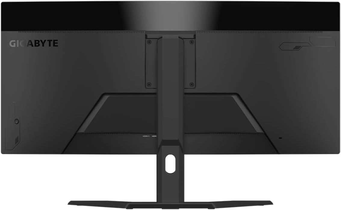 Gigabyte GS34WQC 34" 120Hz 1440P Curved Gaming Monitor, 3440x1440 VA 1500R Display, 1ms (MPRT) Response Time, HDR Ready, FreeSync Premium, 1x Display Port 1.4, 2X HDMI 2.0,Black