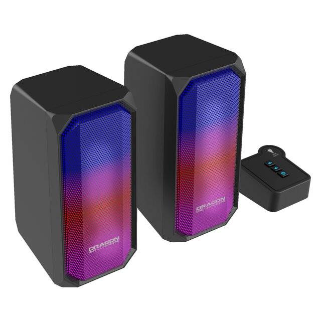 Dragon War SP-030G [BT5.0-AUX] Speaker (Black)
