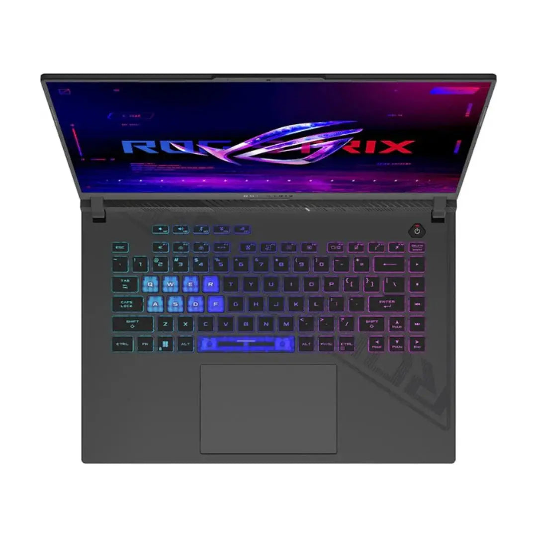 ASUS ROG Strix G16 G614JU-N3129, Intel Core i7-13650HX - 13 Gen, RAM 16GB, 512GB SSD NVMe, NVIDIA RTX 4050 6GB, 16.0 WUXGA 165Hz IPS , Gray  المتحدة للألكترونيات