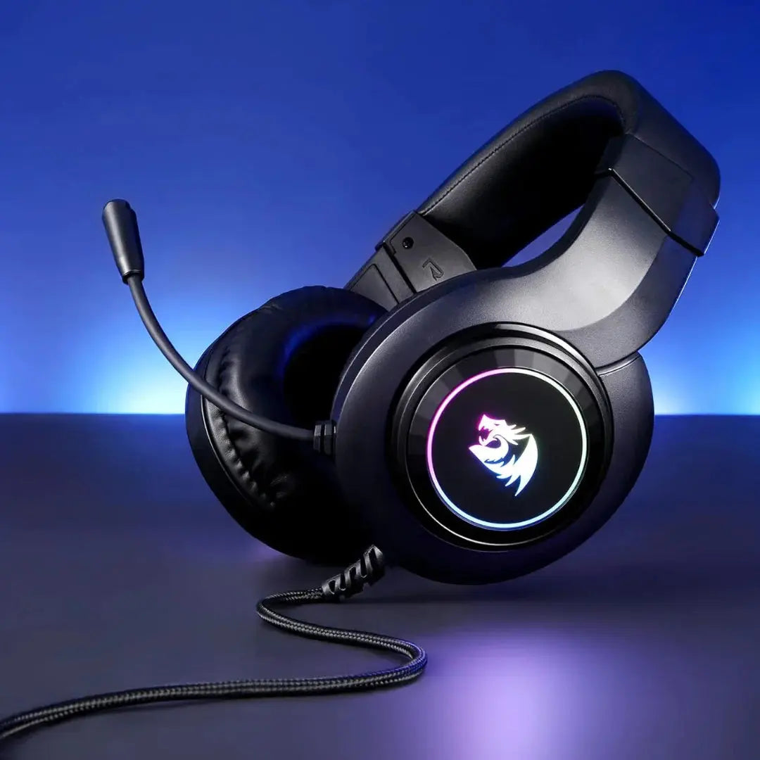 Redragon H260 RGB Wired Gaming Headset - Compatible with PS4, PS5, PC سماعة ريدراكون  المتحدة للألكترونيات