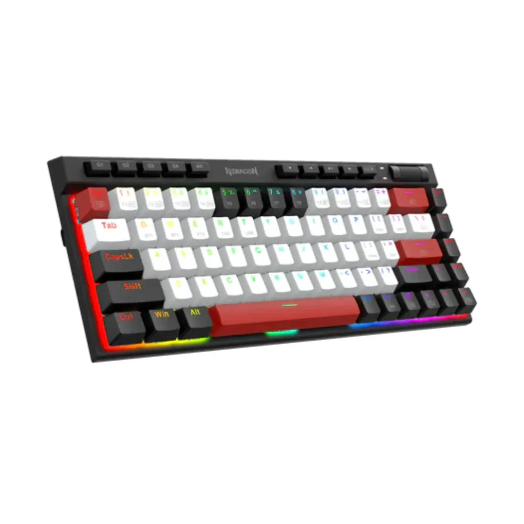 Redragon Magic-wand Mini K635WBR-RGB-PRO 75% Wireless & Bluetooth Mechanical Keyboard كيبورد ريدراكون  المتحدة للألكترونيات