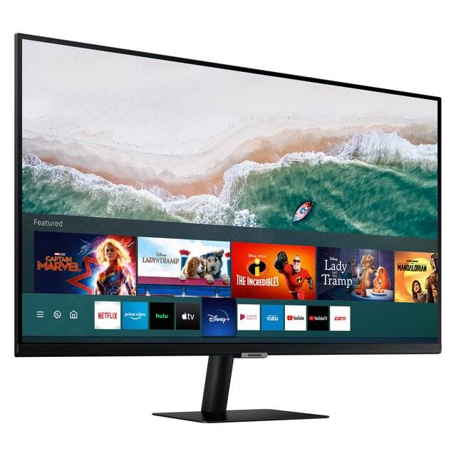 Samsung 27" M50A Smart Monitor with Streaming TV