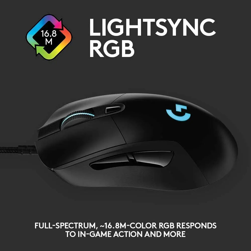 Logitech G403 Hero 25K Gaming Mouse ماوس كيمنك لوجتك - المتحدة للألكترونيات