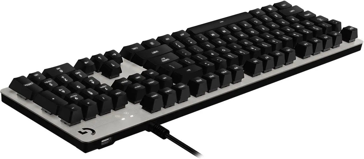 Logitech - G413 Mechanical Gaming Keyboard - Silver كيبورد ميكانيكي كيمنك لوجتك - المتحدة للألكترونيات