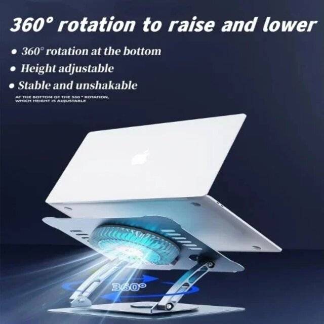 T628 V5.1 Laptop Cooling Stand (Silver)
