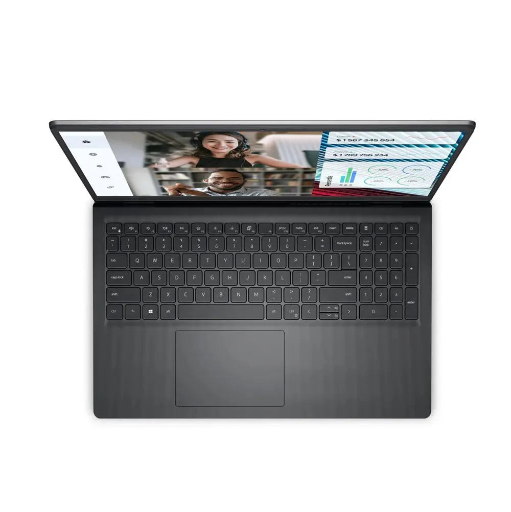 Dell Vostro 15 3520, Intel Core i7-1255U -12 Gen, RAM 16GB (8*2), 512GB SSD, NVIDIA MX 550 2GB, 15.6 FHD 120Hz, BLACK - المتحدة للألكترونيات