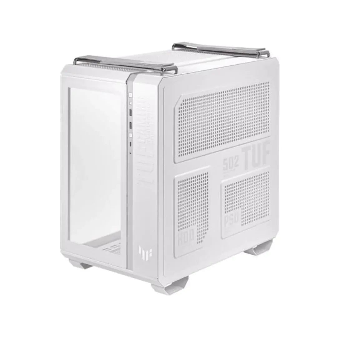 ASUS TUF Gaming GT502 Mid-Tower Case (White) كيس  المتحدة للألكترونيات