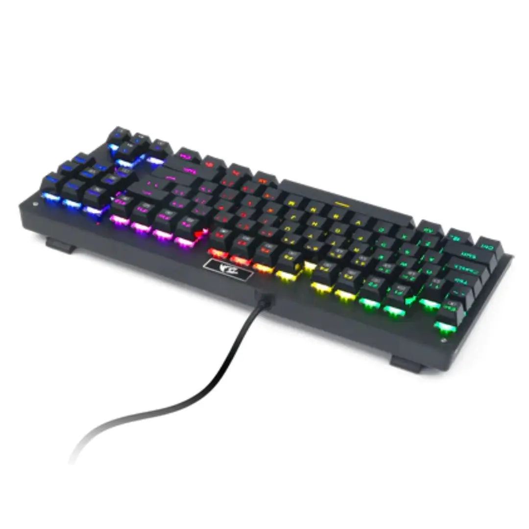 Redragon K568 RGB DARK AVENGER Mechanical Gaming Keyboard 87 Keys كيبورد ريدراكون  المتحدة للألكترونيات