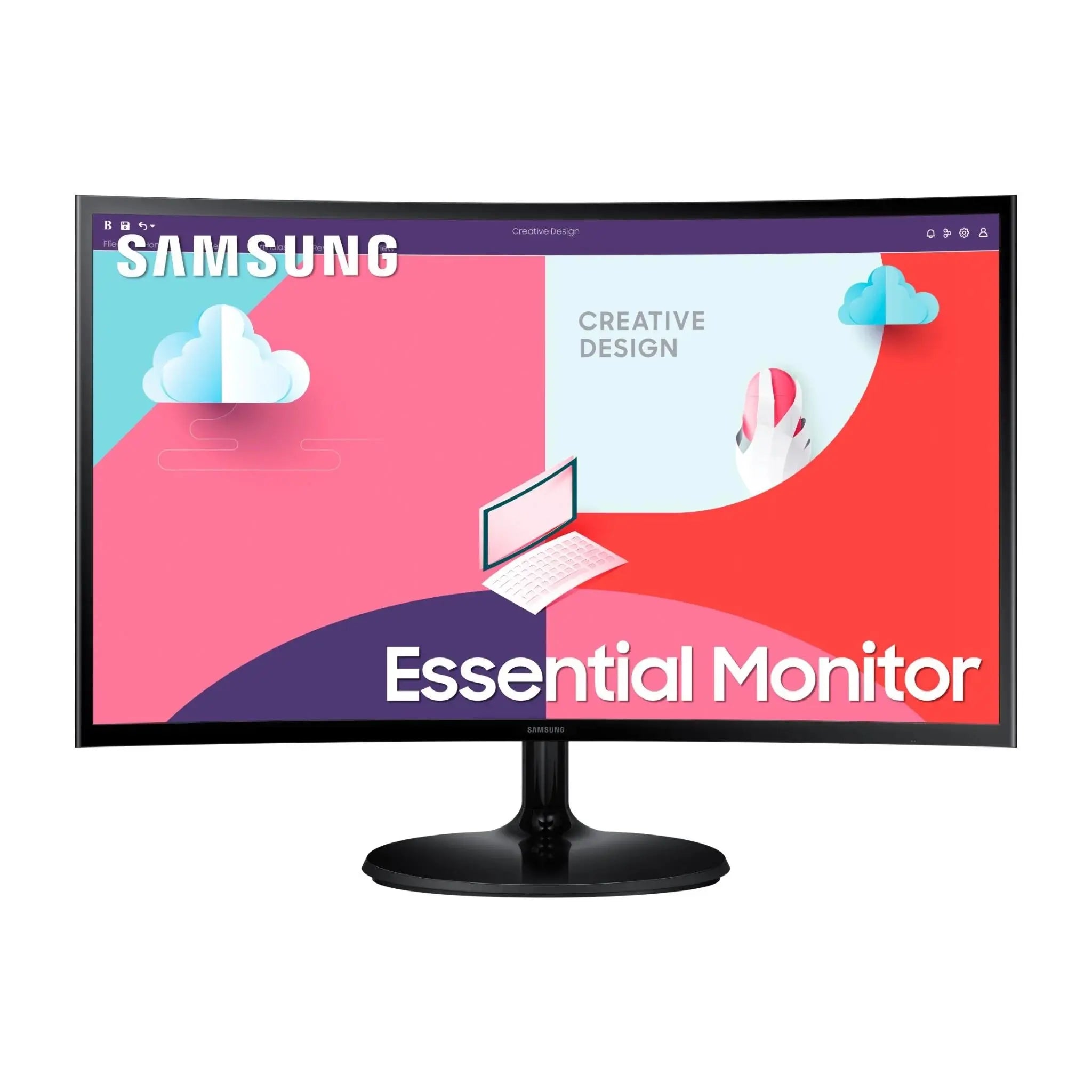 Samsung 27-inch S36C FHD Curved Monitor Ls27C360EAXMZN شاشة سامسونك - المتحدة للألكترونيات