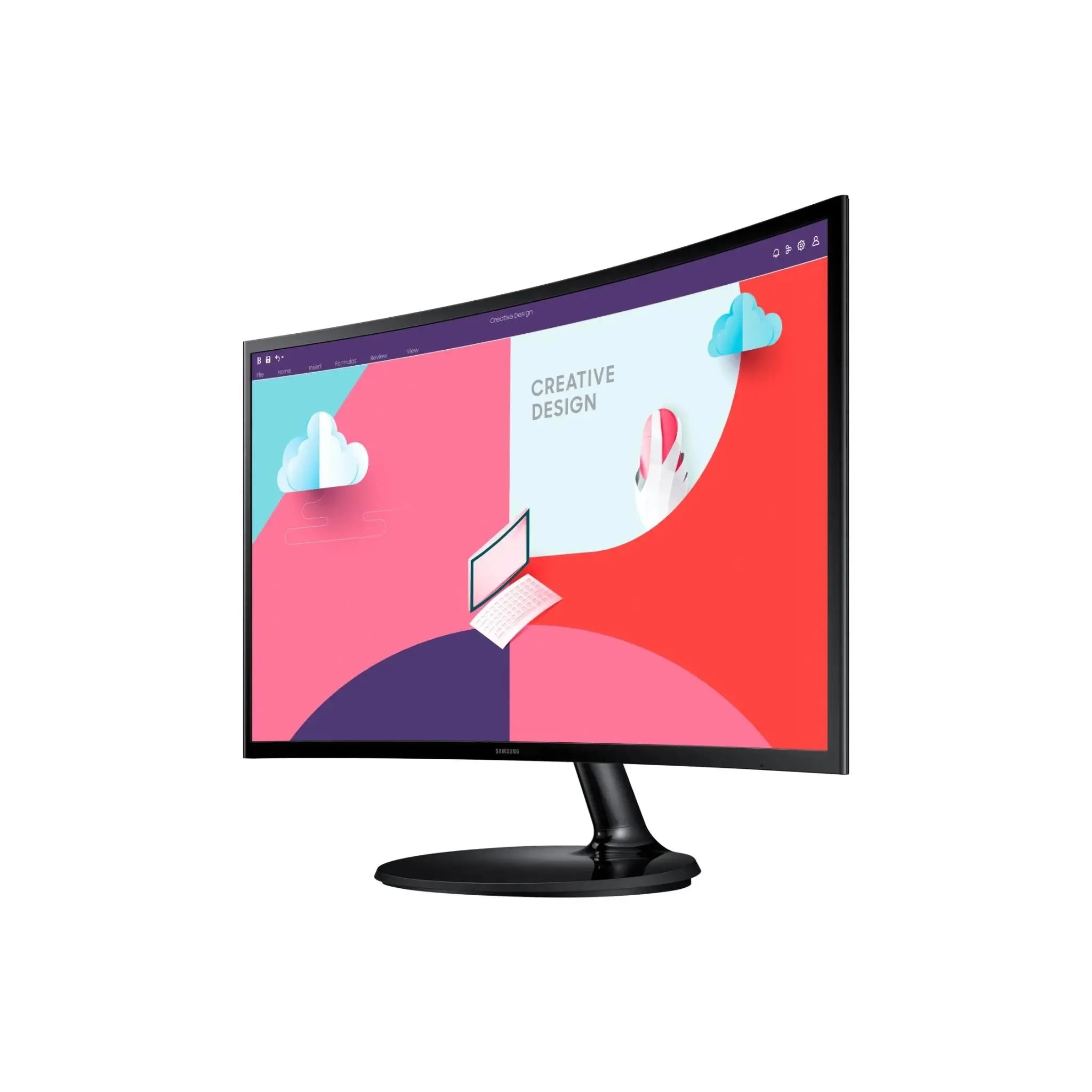 Samsung 27-inch S36C FHD Curved Monitor Ls27C360EAXMZN شاشة سامسونك - المتحدة للألكترونيات