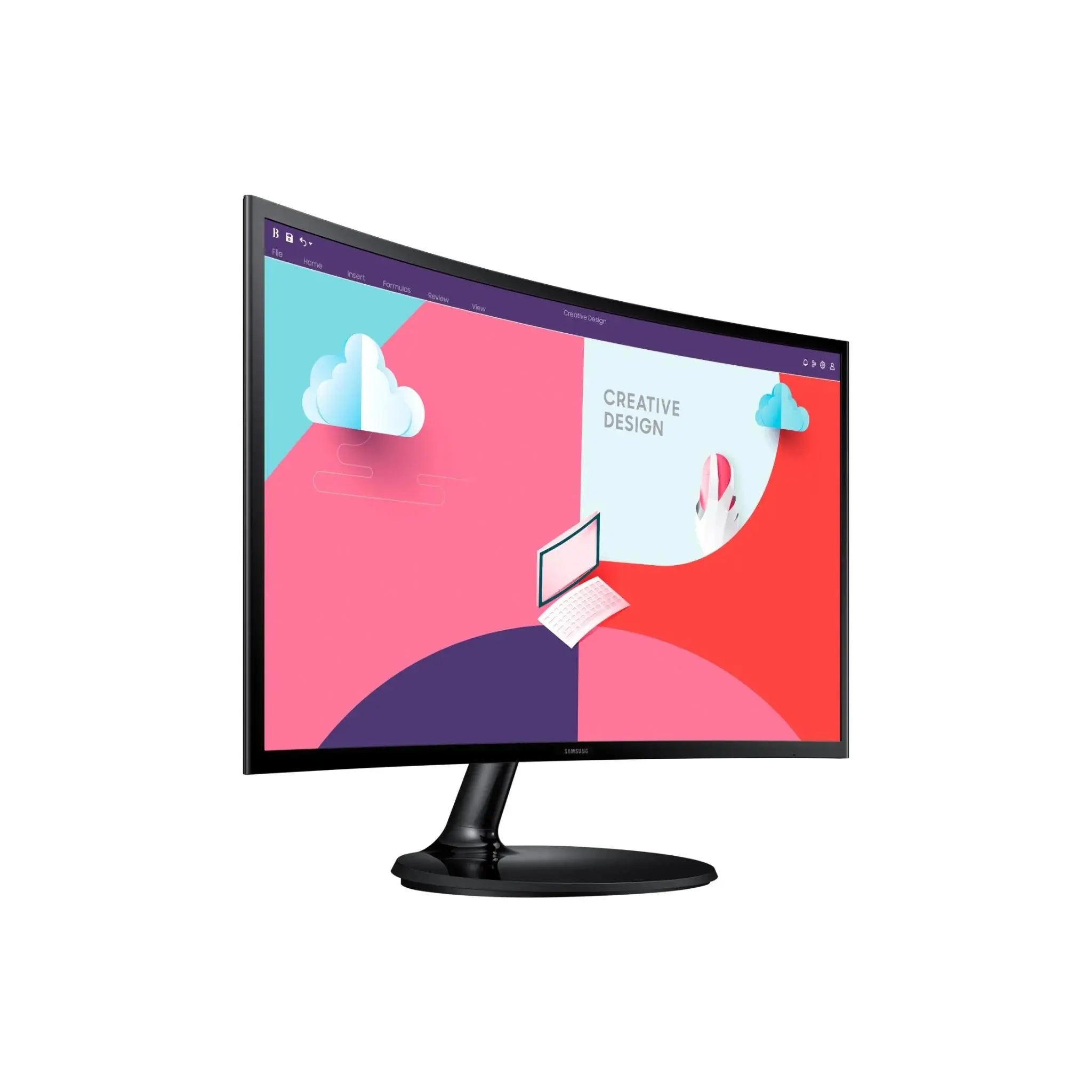 Samsung 27-inch S36C FHD Curved Monitor Ls27C360EAXMZN شاشة سامسونك - المتحدة للألكترونيات