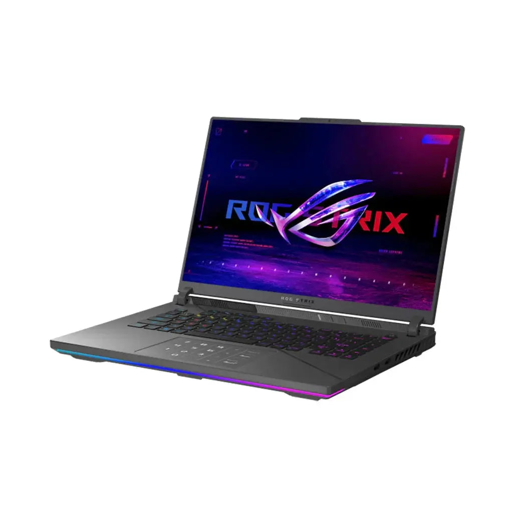 ASUS ROG Strix G16 G614JVR-N3129, Intel Core i9-14900HX, RAM 32GB, 1TB SSD NVMe, NVIDIA RTX 4060 8GB, 16.0 WUXGA 165Hz IPS, Eclipse Gray - المتحدة للألكترونيات