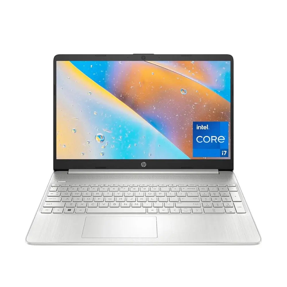 HP 15s-FQ2653TU, Core i7-1165G7, RAM 8GB, 512GB SSD, Intel Iris Xe, 15.6 IPS FHD, Silver - المتحدة للألكترونيات