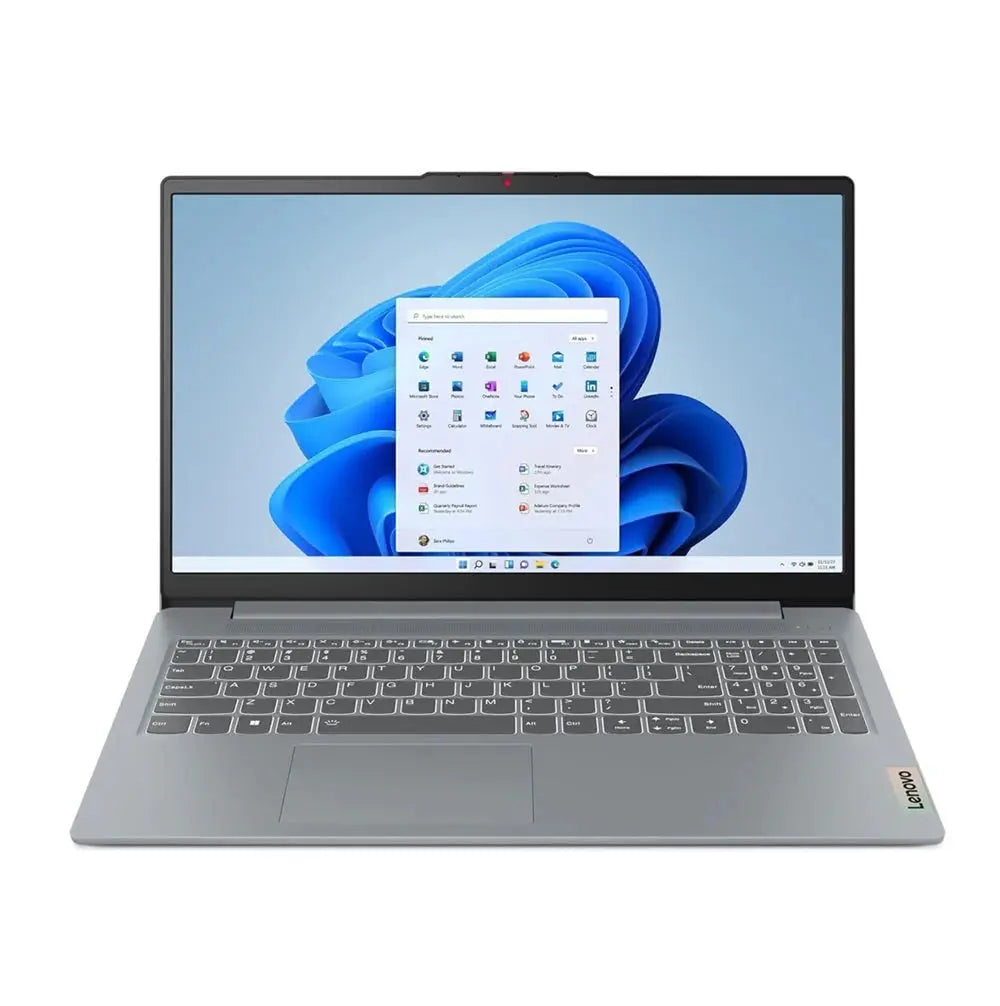 Lenovo IdeaPad Slim 3 15IRH8, Intel Core i7-13620H, RAM 16GB, 512GB SSD NVMe, Intel Iris Xe, 15.6 FHD IPS , ARCTIC GREY (Copy) - المتحدة للألكترونيات