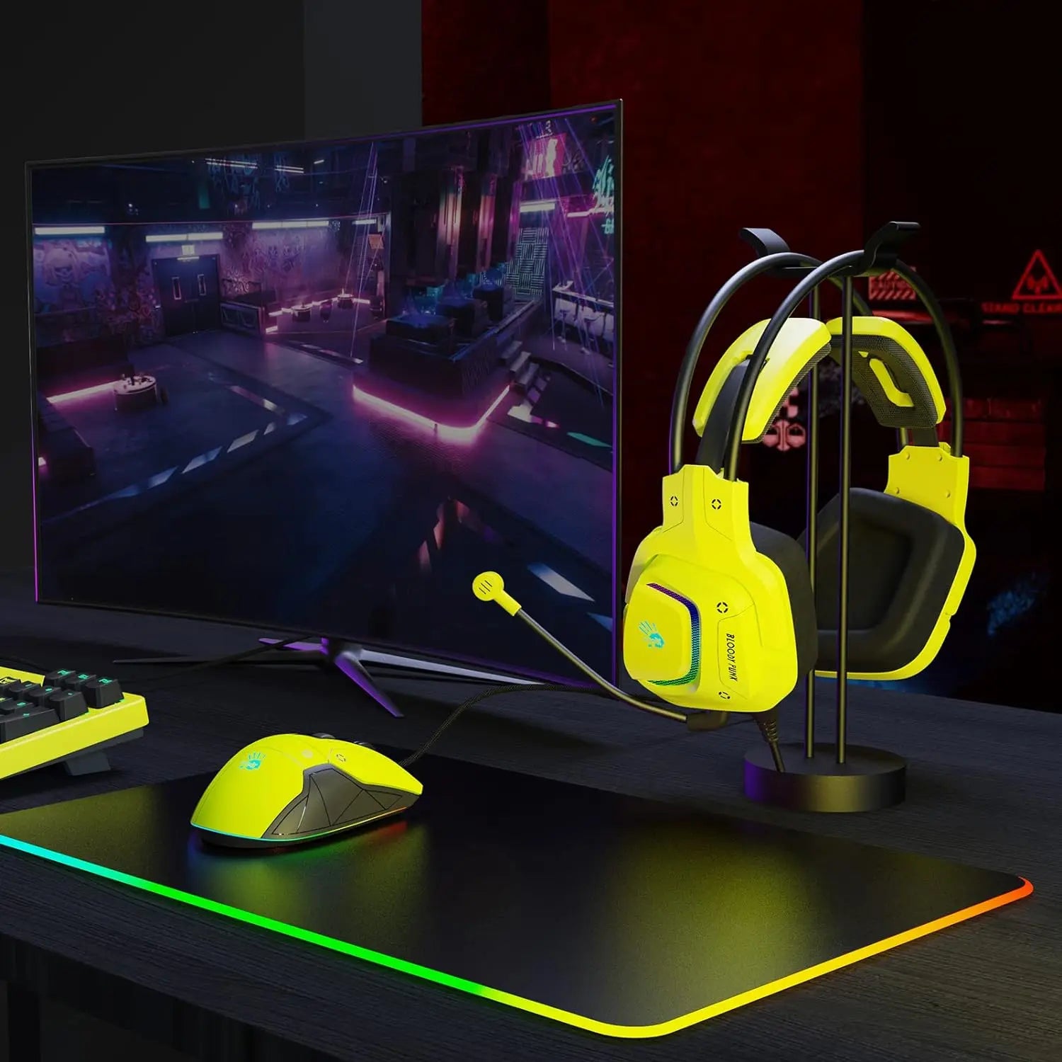 Bloody G575 RGB Gaming Headset سماعات كيمنك بلودي - المتحدة للألكترونيات