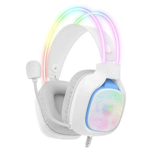 Onikuma X22 Headset [USB + 3.5mm] (White) - المتحدة للألكترونيات