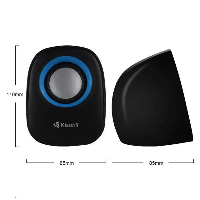 Kisonli V360 Speaker (Red) - المتحدة للألكترونيات