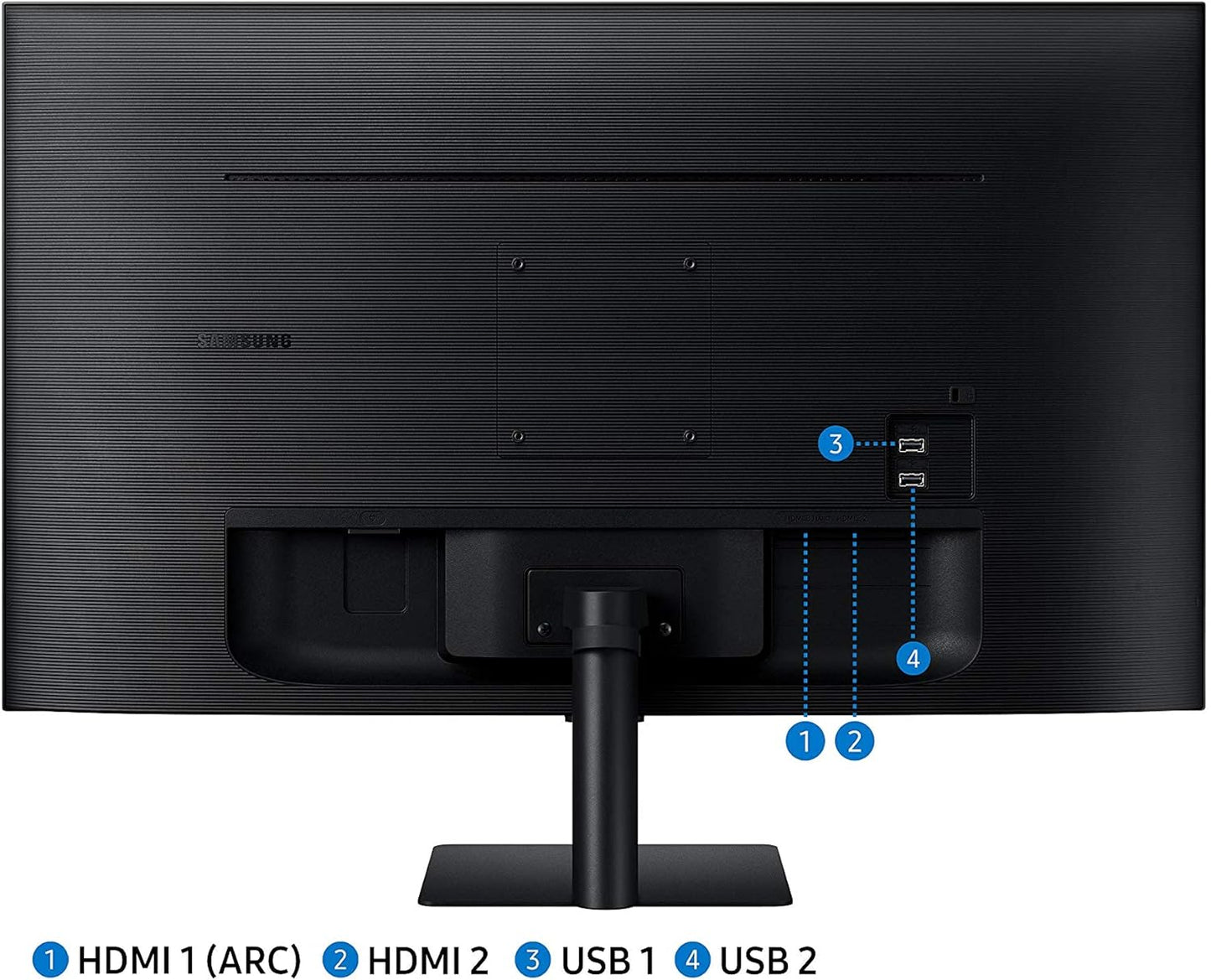 SAMSUNG M5 Series 32-Inch FHD 1080p Smart Monitor & Streaming TV شاشة سامسونك