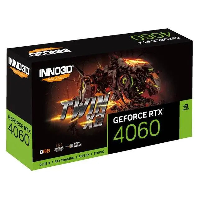 Inno3D GeForce RTX 4060 Twin X2 8GB  المتحدة للألكترونيات