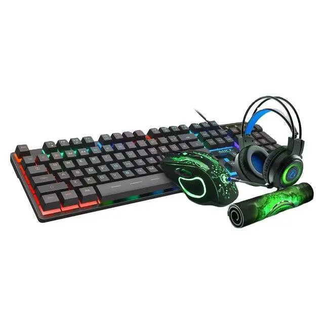 Mice GK490 4-IN-1 Gaming Combo - المتحدة للألكترونيات