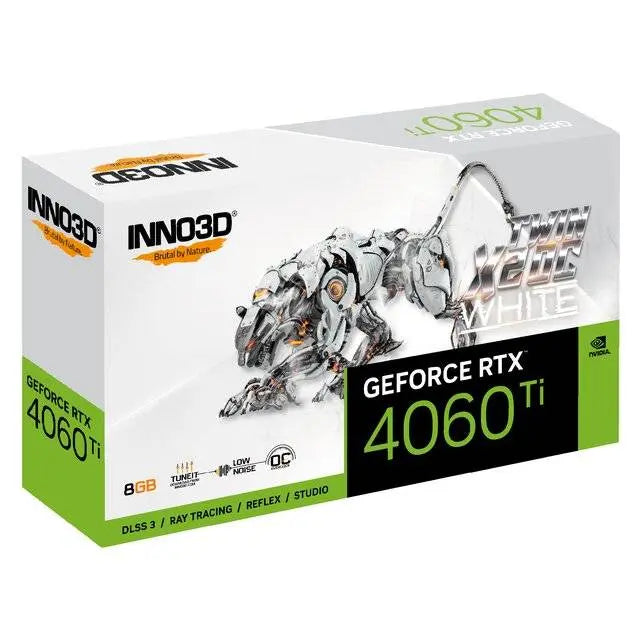 Inno3D RTX 4060 Ti 8G Twin X2 OC (White)  المتحدة للألكترونيات