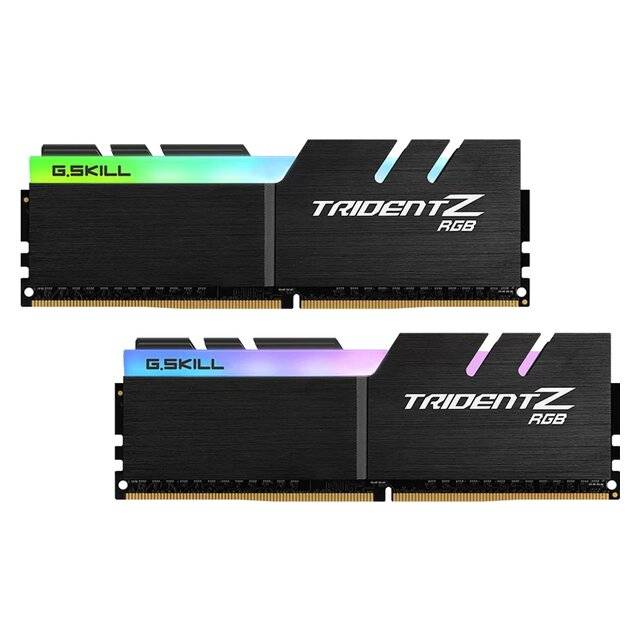 G.Skill Trident Z 16GB (2x8) 3600MHz RGB DDR4 RAM Kit (Black)