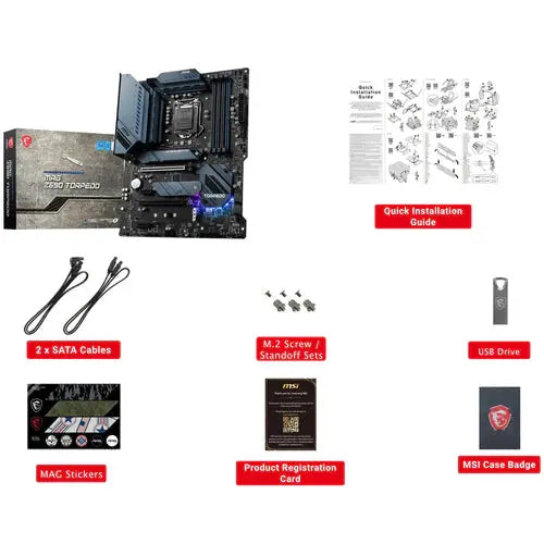 MSI MAG Z590 TORPEDO 1200 ATX Motherboard - المتحدة للألكترونيات