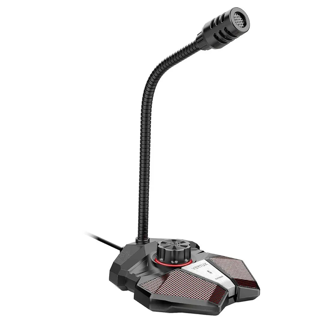 VERTUX High Sensitivity Omni-Directional Gaming Microphone with Volume Control  المتحدة للألكترونيات