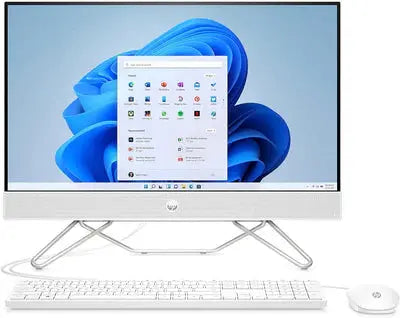 HP 24-cb1471nh 23.8 بوصة AIO - Core i5-1235U - 8 جيجا رام - 512 جيجا SSD - مشترك - WIN 10 PRO K (أبيض نجمي)  المتحدة للألكترونيات