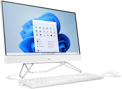 HP 24-cb1471nh 23.8 بوصة AIO - Core i5-1235U - 8 جيجا رام - 512 جيجا SSD - مشترك - WIN 10 PRO K (أبيض نجمي)  المتحدة للألكترونيات