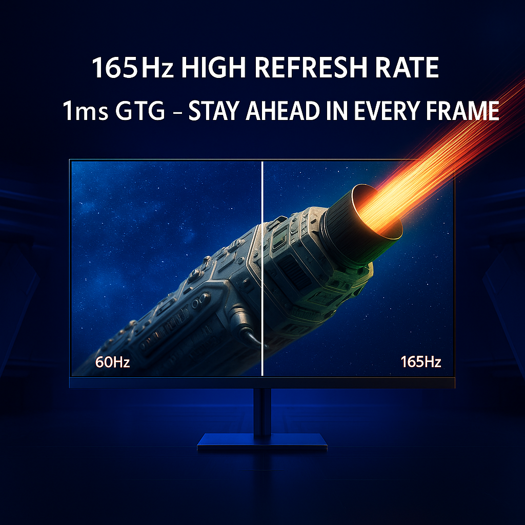 Redmi X27G | 27” IPS Gaming Monitor with 165Hz & 1ms GTG