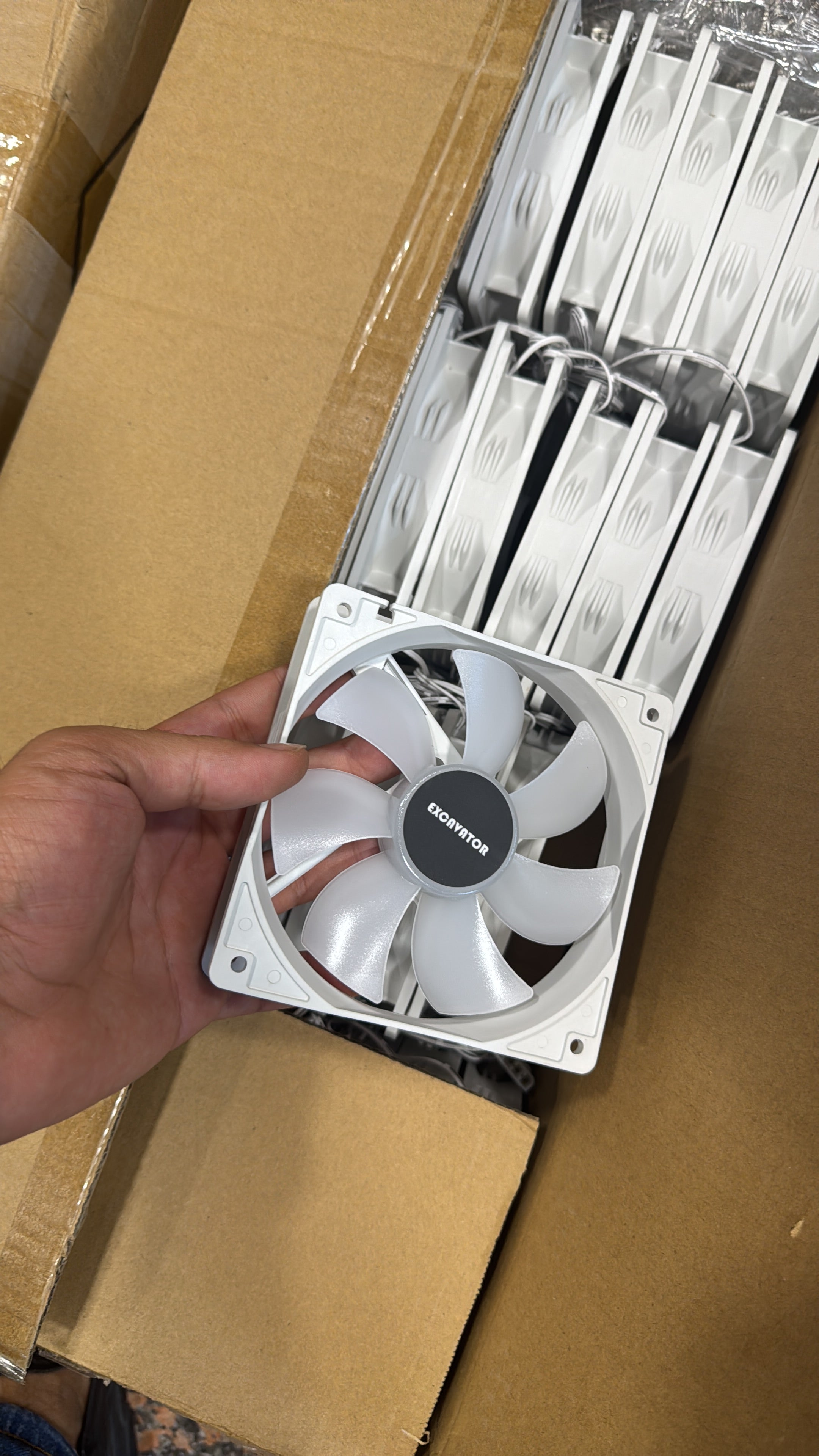 Fan rgb without controller -فان