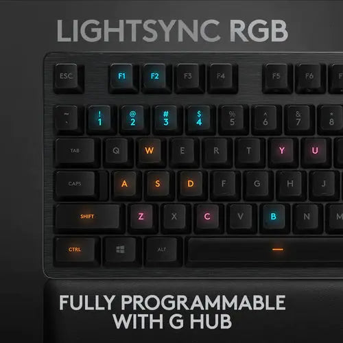 Logitech G G513 Backlit Mechanical Gaming Keyboard - المتحدة للألكترونيات