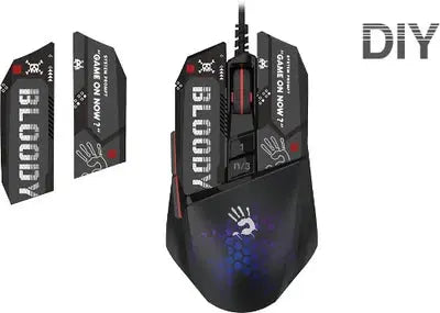 Bloody W60 Mini Max LIGHTWEIGHT RGB GAMING MOUSE  المتحدة للألكترونيات