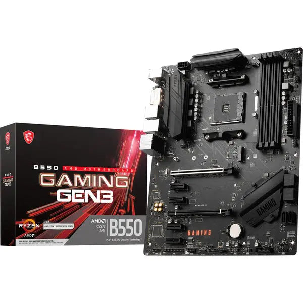 MSI B550 GAMING GEN3 AM4 ATX Motherboard مذربورد  المتحدة للألكترونيات