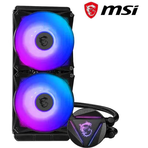 MSI MAG CORELIQUID 280R AIO Liquid CPU Cooler مبرد مائي - المتحدة للألكترونيات