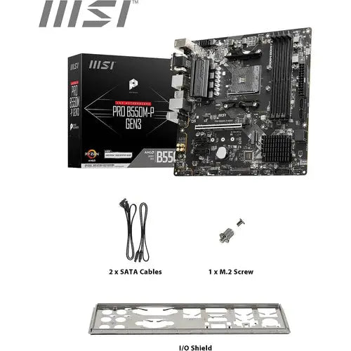 MSI PRO B550M-P GEN3 Motherboard - المتحدة للألكترونيات