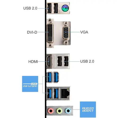 MSI PRO B550M-P GEN3 Motherboard - المتحدة للألكترونيات