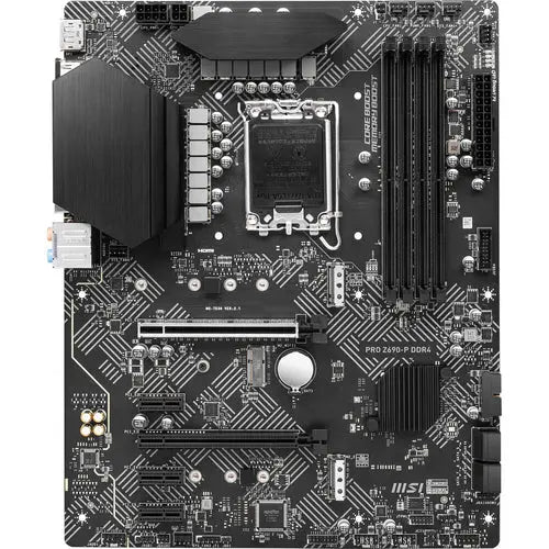 MSI PRO Z690-P DDR4 LGA 1700 ATX Motherboard - المتحدة للألكترونيات