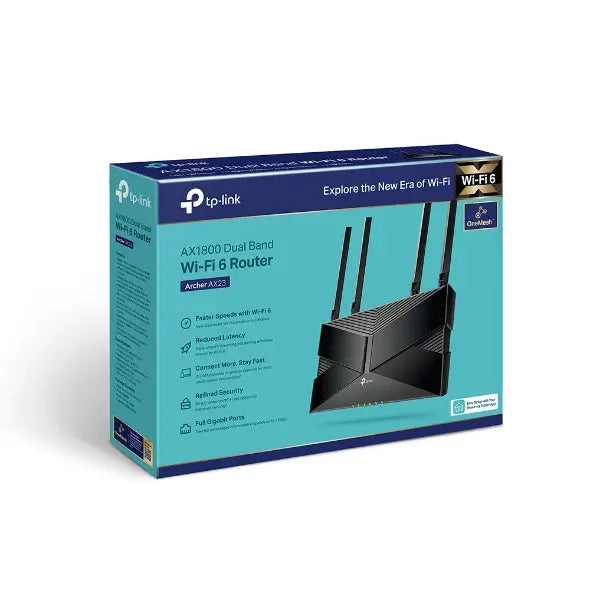 TP-Link Archer AX23 AX1800 Dual Band WiFi6 Router Gaming - المتحدة للألكترونيات