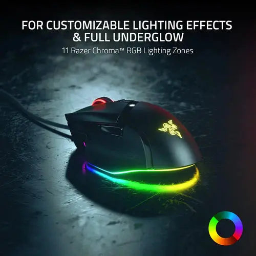 Razer Basilisk V3 - Ergonomic Wired Gaming Mouse - المتحدة للألكترونيات