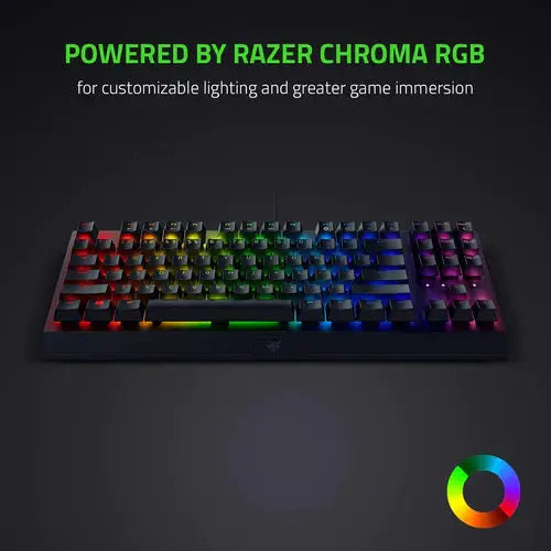 Razer BlackWidow V3 Tenkeyless Mechanical Gaming Keyboard - المتحدة للألكترونيات