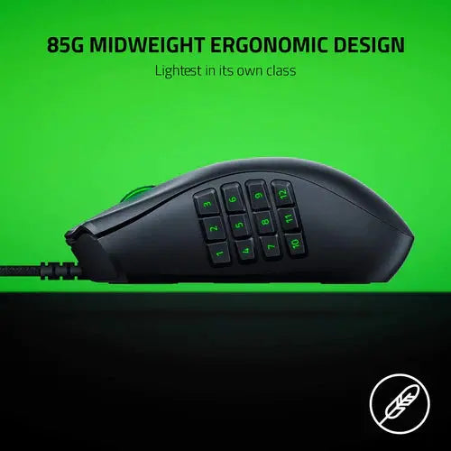 Razer Naga X Wired MMO Gaming Mouse - المتحدة للألكترونيات