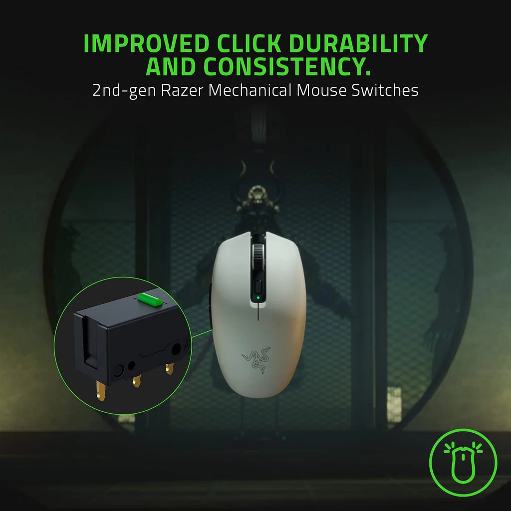 Razer Orochi V2 – Ultra-Lightweight Wireless Gaming Mouse with 18K DPI Sensor, 6 Programmable Buttons, and 950 Hours Battery Life