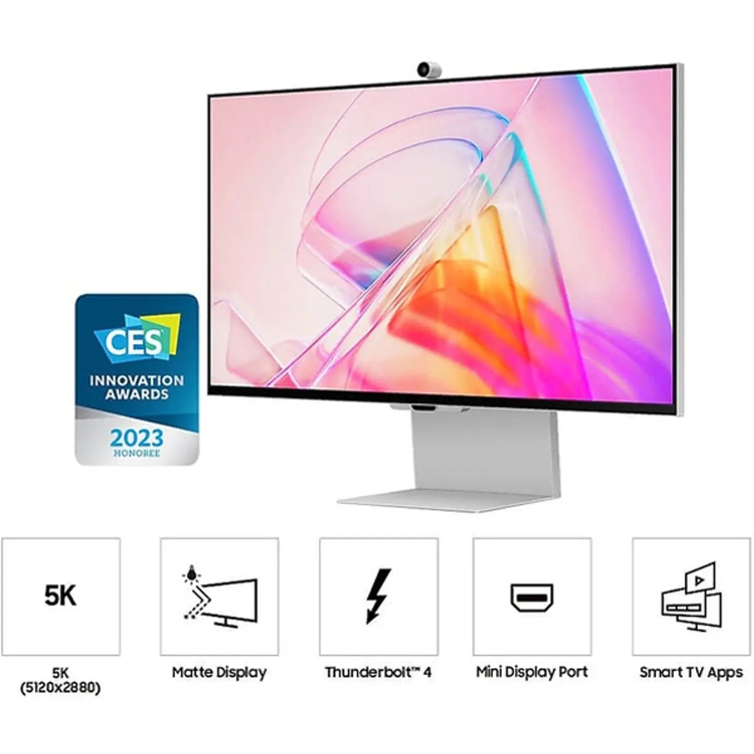 Samsung LS27C902PAMXUE ViewFinity S9 IPS 5K Monitor 27inch شاشة سامسونك - المتحدة للألكترونيات