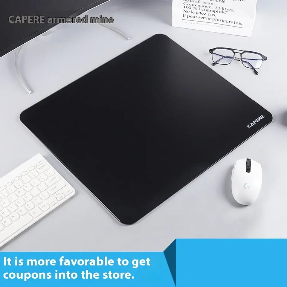 Capere Gl01 Glass Mouse Pad Anti Slip