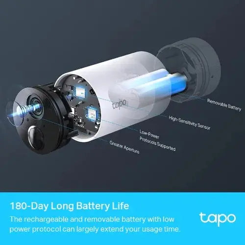 Tapo C400S2 Smart Wire-Free Security Camera System, 2-Camera System كامرات سستم تابو - المتحدة للألكترونيات