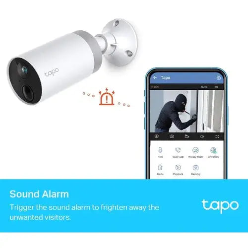 Tapo C400S2 Smart Wire-Free Security Camera System, 2-Camera System كامرات سستم تابو - المتحدة للألكترونيات